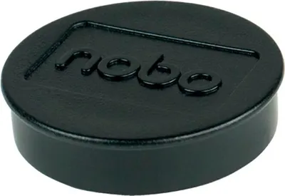 Obrázek produktu pro Nobo 1915312, Magnet na tabuli, Černá, 38 mm, 20 mm, 38 mm, 190 mm