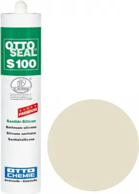 Produktbild von OTTOSEAL S100 Premium-Sanitär-Silikon 300ml C38 lichtgrau