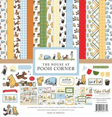 Produktbild von Famanu Kreativpapier Set - Scrapbooking Papier - Dubbelseitig Bedruckt - 30,5x30,5 cm