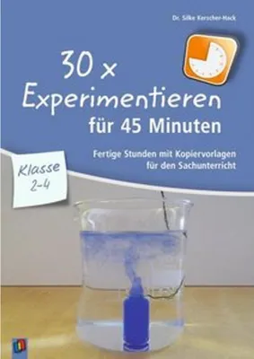 Obrázek produktu pro 30 x Experimentieren für 45 Minuten - Klasse 2-4