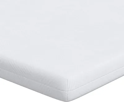 Produktbild von vidaXL Matratzenauflage Weiß 140 x 190 cm Jacquard-Stoff