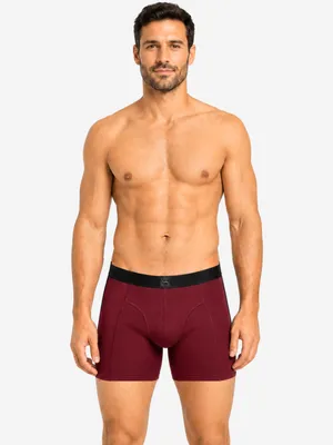 Produktbild von SITZTGUT Herren Boxershorts 3er-Pack, Rot, L