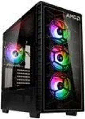 Immagine prodotto di Kolink Observatory Y AMD SE ARGB, Midi Tower, PC, Nero, Trasparente, ATX, EATX, ITX, micro ATX, Plastica, Acciaio, Vetro temperato, Gaming