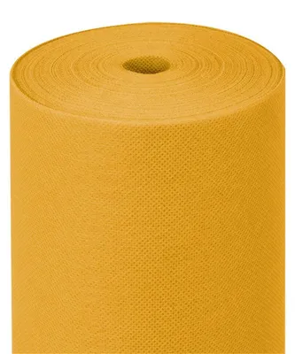 Tischdeckenrolle Spunbond 120 cm x 50,4 m gelb 60 g/m²