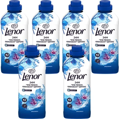 Produktbild von 6x Lenor Weichspüler Aprilfrisch a 42 Waschladungen 882ml