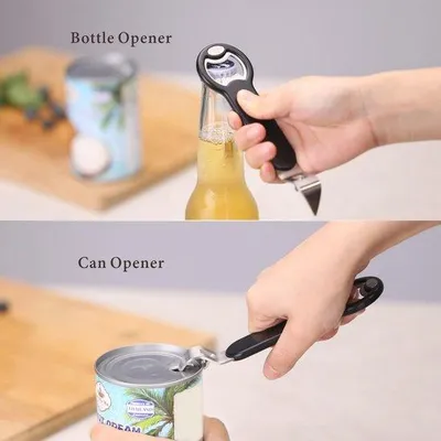 Immagine prodotto di Apriscatole 2 in 1 realizzati a mano con supporto magnetico per frigorifero e camper