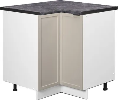 Imagen del producto de Armario de esquina Vicco Fame-Line GrisBeige 80.5 cm , ET Antracita, Model 50426