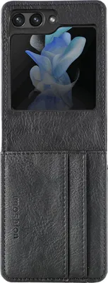 Zdjęcie produktu dla imoshion Luxe Bookcase dla Samsung Galaxy Z Flip 5 - Czarny
