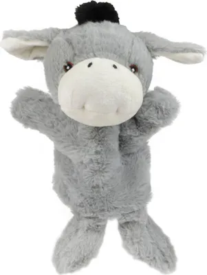 Produktbild von Toi-Toys PLUSH Handpuppe Plüsch-Tier Kuscheltier Kinder Spielzeug Rollenspiel Puppenspiel Esel