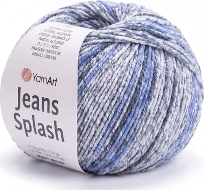 Produktbild von Yarn Art Jeans Splash 947 Strickgarn