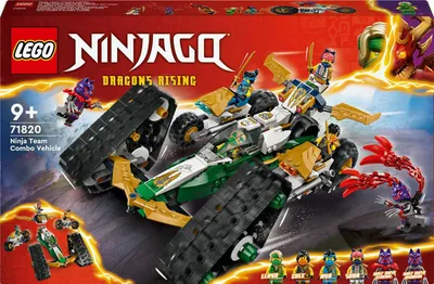 Obrázek produktu pro LEGO NINJAGO 71820 Tým nindžů a kombo vozidlo