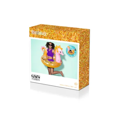 Immagine prodotto di Salvagente ciambella gonfiabile Cavalluccio Marino Glitter BestWay 36305