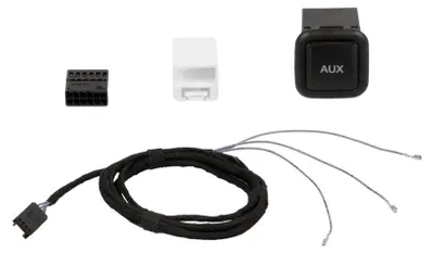 Für Audi A4 B8 A5 8T Q5 Original Kufatec AUX IN SET Interface Concert Symphony in der Farbe von KUFATEC GmbH & Co. KG