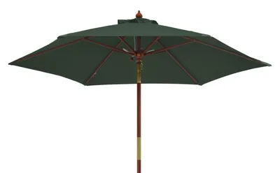 Image de Parasol de 240 cm, vert, inclinable, avec ouverture d'aération, indice de protection UV 50