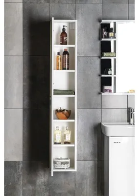 Image de Aqualine Zoja - Armoire 250x1400x200 mm, blanc 51125