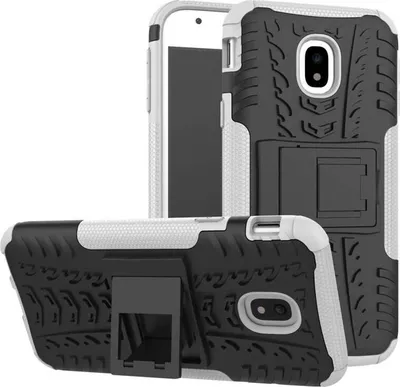 Produktbild von Hybrid Case 2teilig Outdoor Weiß Tasche Hülle für Samsung Galaxy J7 J730F 2017
