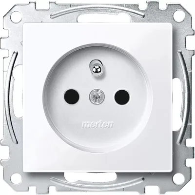 Produktbild von Merten Steckdose aws/gl MEG2600-0325