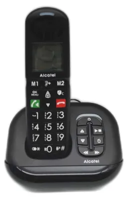 Produktbild von Alcatel XL685 Voice - Solo, Analoges Telefon, Kabelloses Mobilteil, 100 Eintragungen, Anrufer-Identifikation, Schwarz