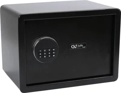 Produktbild von Olympia GOsafe 2.0 / 110 - Frei stehend sicher - Schwarz - Code - 16 l - Leder - 1 Regale