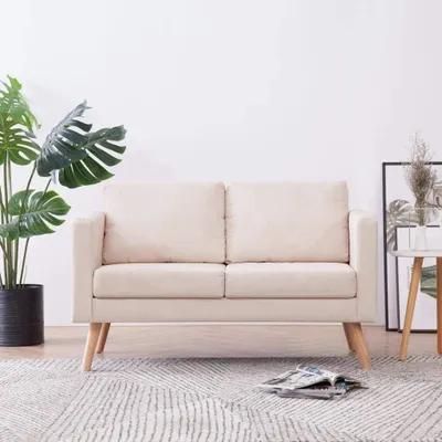 Productafbeelding van 2-zits bank - tweezits bank - loveseat - slaapbank - bankstel - breed zitvlak 100 cm