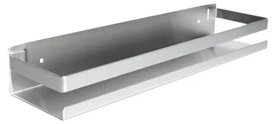 Zdjęcie produktu dla Półka pod prysznic 50 cm, srebrny, stal nierdzewna, do prysznica