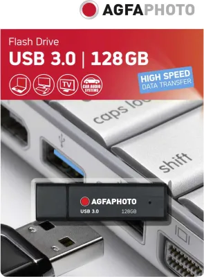Immagine prodotto di Chiave USB 3.0 AgfaPhoto, 128 GB, colore: nero