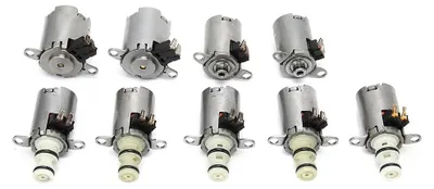 Zdjęcie produktu dla Zestaw 9 sztuk elektromagnesów skrzyni biegów do 6-biegowej skrzyni MPS6 6DCT450, pasujący do modeli Ford CMAx, GALAXy, KUGa, MONDEo i FOCUS