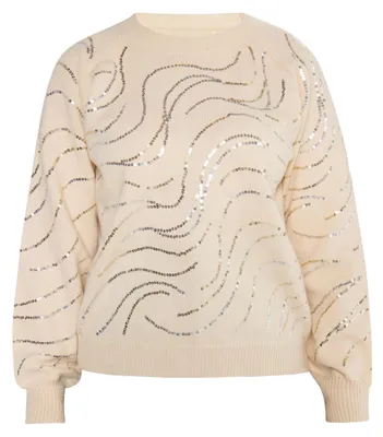 Produktbild von MALUBA Damen Strickpulli - Beige, M/L