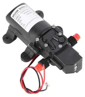 Membranpumpe 12V, 5 l/min, 116 psi, selbstansaugend, mit Druckschalter