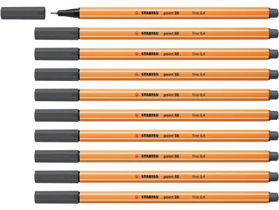 Image de STABILO point 88 stylo fin Gris 1 pièce(s)