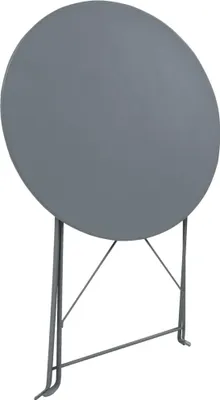 Obrázek produktu pro vidaXL 3dílná souprava Bistro Set Steel Grey