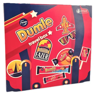 Produktbild von Fazer Dumle Travelbox 6 Teile 206g