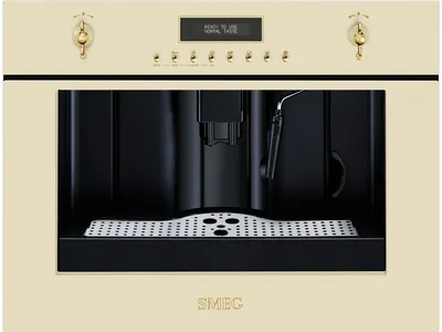 Produktbild von Smeg CM845P-9, Espressomaschine, 1,8 l, Kaffeebohnen, Gemahlener Kaffee, Eingebautes Mahlwerk, 1350 W, Cremefarben