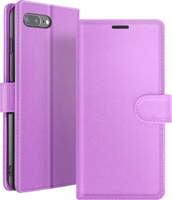 Immagine prodotto di Zanaé, custodia a portafoglio per iPhone 8 Plus / 7 Plus con chiusura magnetica, viola