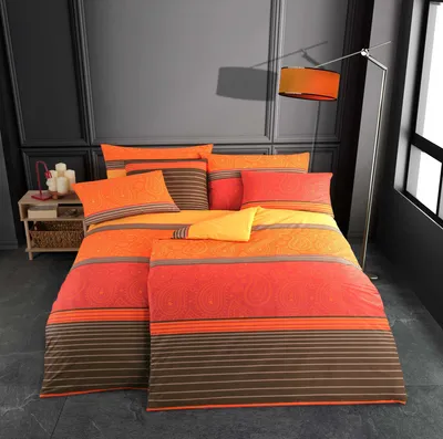 Produktbild von Bettwäsche Set Milano 100% Baumwolle, 135 x 200 cm, 2-teilig