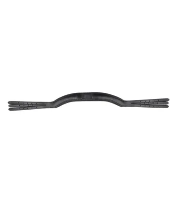 Produktbild von Waldhausen Genickstück S-Line Newshape Schwarz WB