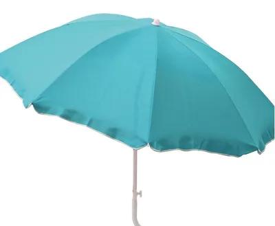 Produktbild von Strandschirm knickbar ca. 180 cm aus Polyester mit UV-Schutz und Mast