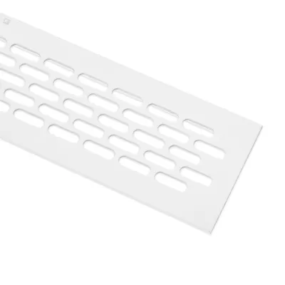 Zdjęcie produktu dla Kratka wentylacyjna meblowa biała 80x800 mm kratka meblowa długa