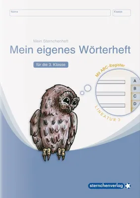 Produktbild von Mein eigenes Wörterheft - Lineatur 3 mit seitlichem ABC-Register