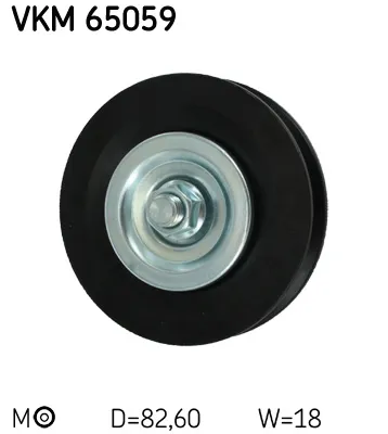 Produktbild von Spannrolle, Keilrippenriemen SKF VKM 65059