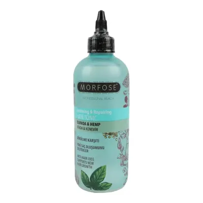 Produktbild von Morfose Ossion Haarwasser mit Menthol und Kräuterkomplex 300 ml – Erfrischendes Kopfhaut-Tonikum