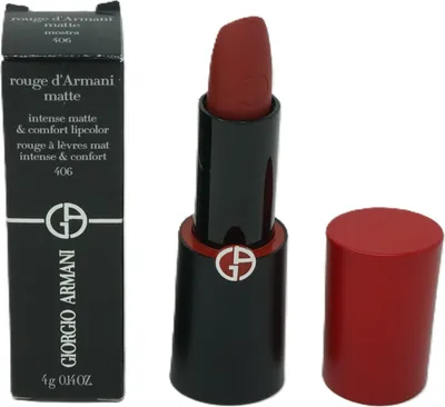 Produktbild von Giorgio Armani Rouge d'Armani matte Lippenstift 4g mostra 406