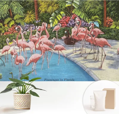 Produktbild von Fototapete  - 152x104 cm - Tapete - Wandtapete - Wandbilder  - Dekofolie - Tapete Folie - Wand - Dekoration - Wohnzimmer - Exotische Szene