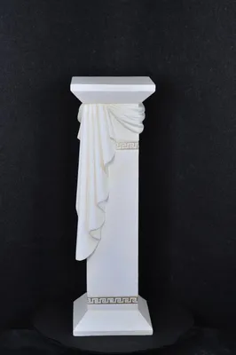 Produktbild von Medusa Säule Römische Säulen Marmor Skulptur Figur Deko Dekoration Ständer 1041