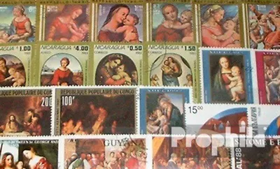 Produktbild von Briefmarken Motive 200 verschiedene Religion Marken