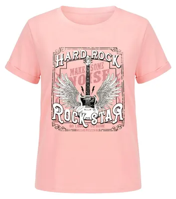 Image de T-shirt pour femmes ALEIDA - rose, taille S