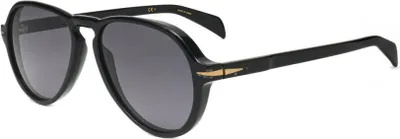 Produktbild von David Beckham DB 7079/S Black 55/17/145 Herren Sonnenbrillen