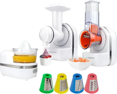 Obrázok produktu pre Esperanza EKM027 elektrické strúhadlo/špiralizér Plast White