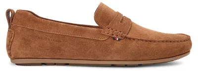 Zdjęcie produktu dla Mokasyny Tommy Hilfiger z zamszu  Brązowe – rozmiar 46