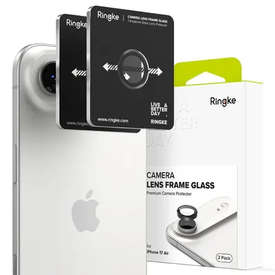 Produktbild von Ringke - Camera Lens Frame Glass Objektivschutz für iPhone 17 Air – schwarz